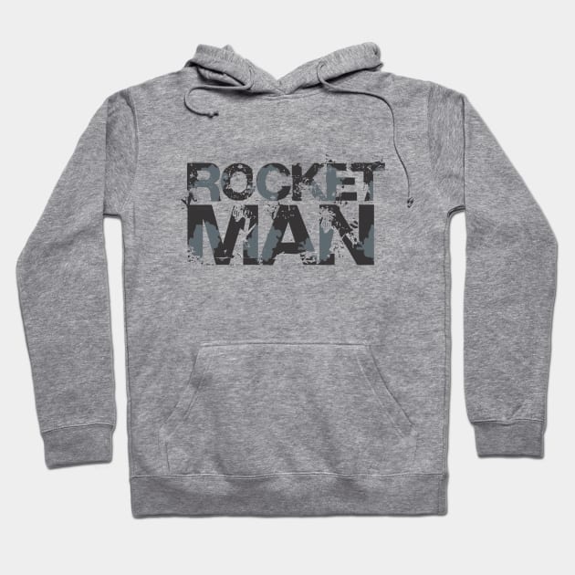 Rocket Man Hoodie by Dale Preston Design